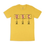 USC Trojans Unisex Peanuts Game Day Gold T-Shirt